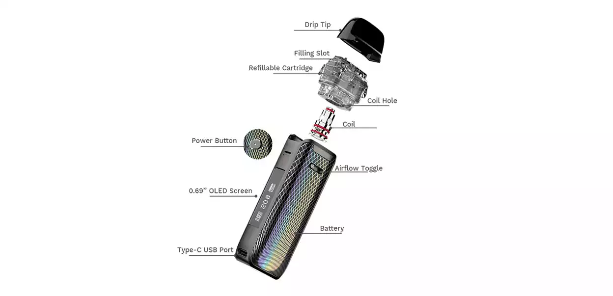 Kit Luxe PM40 carbon fiber